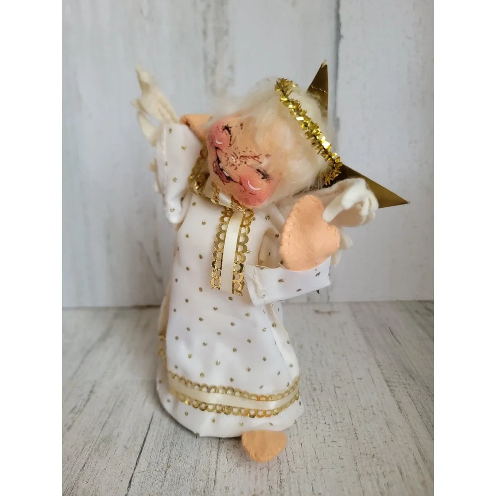 Annalee angel girl star mobility doll vintage Xmas unique home decor